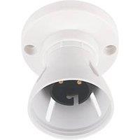 Essentials Straight HO Batten Lamp Holder Light Fitting B22 2.52 (8215D)