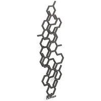 Terma Hex 1700mm x 573mm 1706BTU Sparkling Grey Vertical Designer Radiator (821RH)