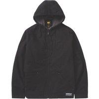 CAT Hooded Sherpa Lined Jacket Jackets Black Large 41 Chest (821XJ)