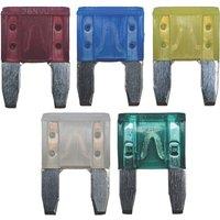 Pearl Consumables Assorted Mini Blade Auto Fuses 10-30A 5 Pieces (821YY)