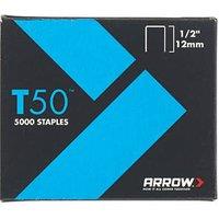 Arrow Heavy Duty Staples Galvanised 12mm x 10mm 5000 Pack (8223J)