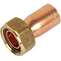 Endex Copper End Feed Straight Tap Connector 15mm x 1/2" (82243)