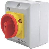 British General CPRSD432 32A 4-Pole Rotary Isolator Switch NO (8227R)