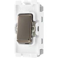 British General Nexus Grid 20A Grid Intermediate Switch Black Nickel (822RF)
