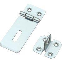 Smith & Locke Hasp & Staple Silver Zinc-Plated 90mm (822VE)