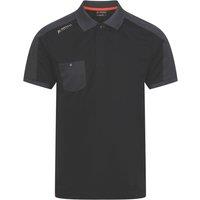 Regatta Tactical Offensive Polo Shirt Black X Large 43.5" Chest (822XH)
