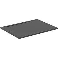 Ideal Standard i.life Ultraflat S Rectangular Shower Tray Jet Black 1200mm x 800mm x 30mm (823HM)