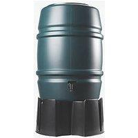 Straight PLC Harcostar Water Butt Kit Green 168Ltr (823PV)