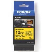 Brother TZEFX631 Flexible ID Labelling Tape 12mm x 8m (824KL)