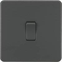 Knightsbridge 10AX 1-Gang Intermediate Switch Anthracite (825TY)