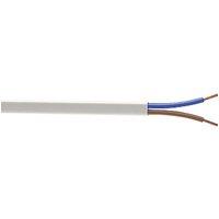 Time 2192Y White 2-Core 0.75mm Flexible Cable 10m Coil (826JY)