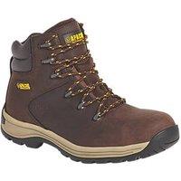 Apache AP315CM Size 8 Brown Water-Resistant Steel Toe Cap Safety Boots (826KV)