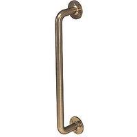 Rothley Angled Household Grab Rail Antique Brass 457mm (826RG)
