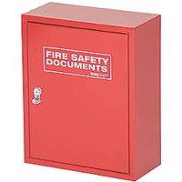 Firechief Seal Latch Fire Document Cabinet 300mm x 140mm x 370mm Red (827FY)