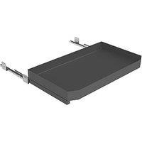 Hafele Anthracite Pull-Out Kitchen Shelf with Basket 600mm (828JY)