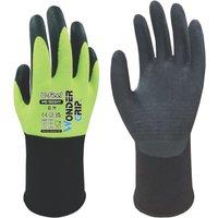 Wonder Grip WG-1855HY U-Feel General Handling Gloves Yellow Medium (828VJ)