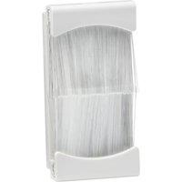 Knightsbridge Modular Brush Flex Outlet White (828YC)