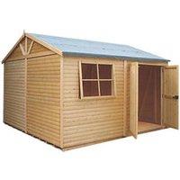 Shire 12' x 12' (Nominal) Apex Tongue & Groove Timber Workshop (82987)