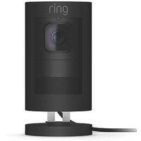 Ring 8SS1E8-BEU0 Mains or Battery-Powered Black Wired 1080p Indoor & Outdoor Cylinder Camera (829HK)