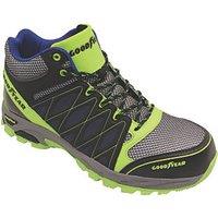 Goodyear GYBT1533 Size 9 Black/Blue/Yellow Safety Boots (831KX)
