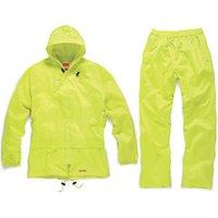 Scruffs T54555 Waterproof Suit Yellow Large 44" Chest (832JJ)