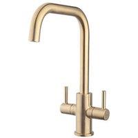 Swirl Divine Tap Brushed Brass (833FR)