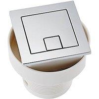 Highlife Bathrooms Dual-Flush Square Push Button Chrome (833HL)