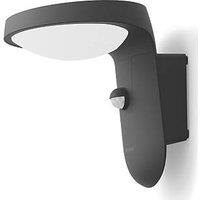 Philips Tyla Outdoor LED Solar Wall Light With PIR Sensor Anthracite 255lm (833JC)