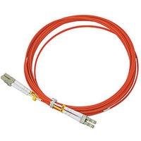 Labgear Duplex Multi Mode Orange LC- LC OM2 LSZH Fibre Optic Cable 5m (833KM)