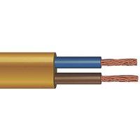 Time 2192Y Gold 2-Core 0.75mm Flexible Cable 10m Coil (833PY)