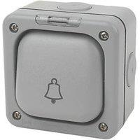MK IP66 10A 1-Gang 1-Way Weatherproof Outdoor Bell Switch (83428)