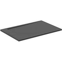 Ideal Standard i.life Ultraflat S Rectangular Shower Tray Jet Black 1200mm x 900mm x 30mm (834HM)