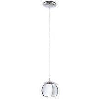 Eglo Rocamar Single Pendant Light Chrome (834PL)