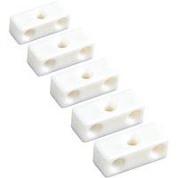 Essentials Assembly Joints White 30.5mm x 11.5mm x 11.5mm 10 Pack (834TA)