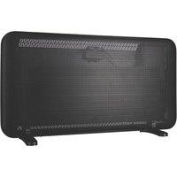 TCP 2000W Electric Portable or Wall-Mounted 2-in-1 Infrared Convection Heater Black (834YE)