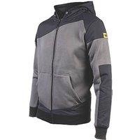 CAT Trade Hooded Sweatshirt Dark Shadow Black Medium 38-41" Chest (835VG)