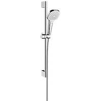 Hansgrohe Croma Select E Vario EcoSmart Shower Kit Chrome/White (836GV)