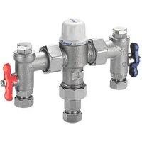 Reliance Valves HEAT160035 Heatguard 4-in-1 Thermostatic Mixing Valve 22mm (836HR)