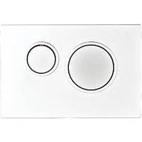 Fluidmaster Circle Dual-Flush T-Series Activation Plate Matt Chrome (836RF)