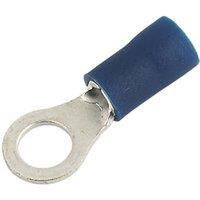 Essentials Insulated Blue 4mm Ring Crimps 100 Pack (83763)