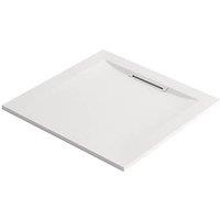 Mira Flight Level Safe Square Shower Tray White 800mm x 800mm x 25mm (837HR)