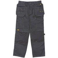 DeWalt Pro Tradesman Work Trousers Black 30" W 29" L (8389T)