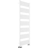 Terma 1620mm x 500mm 2349BTU White Flat Designer Towel Radiator (838RH)