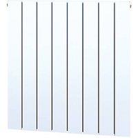 Towelrads Hanworth Plus 700mm x 400mm 2279BTU White Vertical Designer Radiator (839RY)
