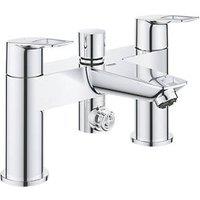 Grohe Start Loop Deck Mounted Bath/Shower Mixer Chrome (839XT)