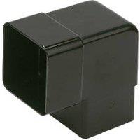 FloPlast 92.5 Square Offset Bend Black 65mm (84025)