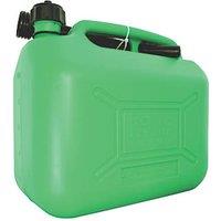Hilka Pro-Craft Plastic Fuel Can Green 10Ltr (840FY)