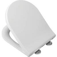Croydex Malo Soft-Close with Quick-Release Toilet Seat Thermoset Plastic White (840KK)