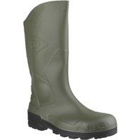 Dunlop Devon Size 8 Dark Green Steel Toe Cap Safety Wellies (840XF)