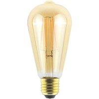LAP E27 ST64 LED Virtual Filament Light Bulb 470lm 3.4W (841PP)